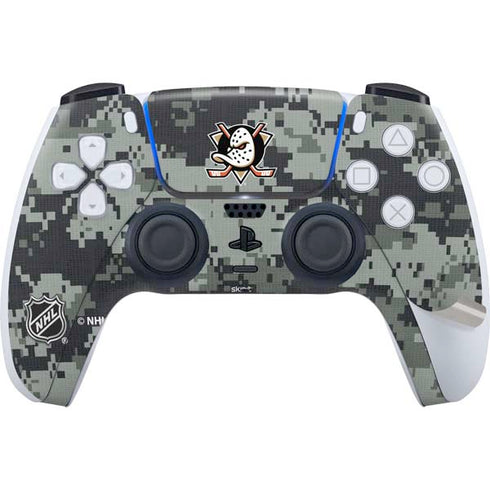NHL Anaheim Ducks Camo PS5 Pro Bundle Skin